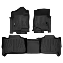 Load image into Gallery viewer, SMARTLINER Floor Mats 2 Row Liner Set Black Compatible With 2007-2014 Tahoe / Suburban / Yukon / Yukon XL / Denali (SA0015/B0015)