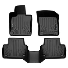 Load image into Gallery viewer, SMARTLINER Custom Fit All Weather Black 2 Row Floor Mat Liner Set Compatible With 2020-2021 Volvo V60 &amp; 2020-2023 Volvo V60 Cross Country (SA0661/B0661)