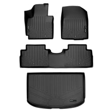 Load image into Gallery viewer, SMARTLINER Custom Fit Floor Mats 2 Rows and Cargo Liner Set Black Compatible With 2014-2019 Kia Soul (SA0266/B0266/D0266)