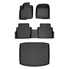 Load image into Gallery viewer, SMARTLINER Custom Fit Floor Mats 2 Rows and Cargo Liner Set Black Compatible With 2017-2022 Honda CR-V (SA0250/B0250/D0386)