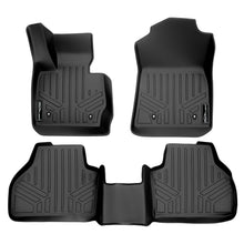 Load image into Gallery viewer, SMARTLINER Custom Fit Floor Mats 2 Row Liner Set Black Compatible With 2011-2017 BMW X3 / 2015-2018 X4 (SA0262/B0262)