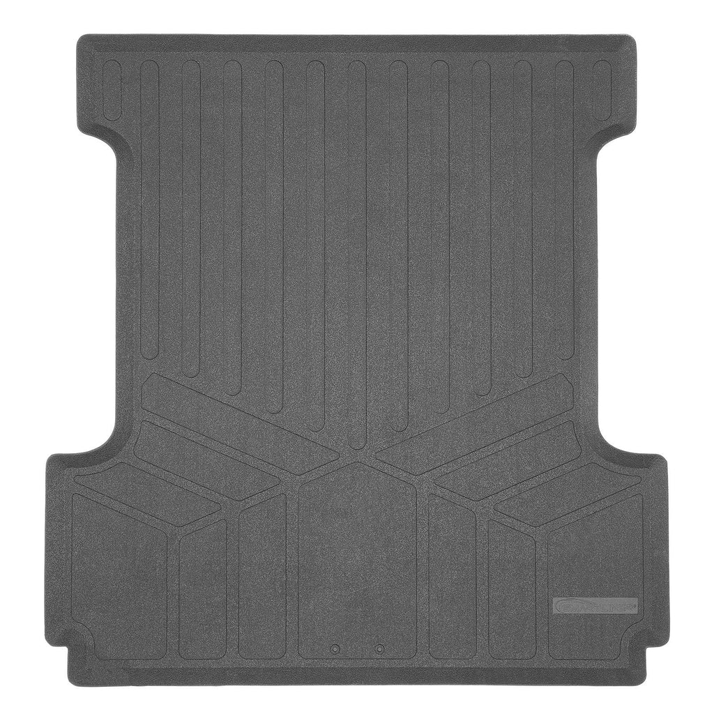 SMARTLINER Custom Fit Truck Rugged Rubber Bed Mat Compatible With 2015-2025 Ford F150 Only Fits SuperCrew 5'5" Short Bed (K0167)