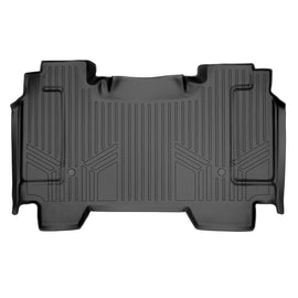 SMARTLINER Floor Mats 2nd Row Liner Black 19-22 Ram 1500 Crew Cab 1st Row Captain /Bench Seats and Without Rear Underseat Box (SB0369)