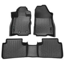 SMARTLINER Custom Fit All Weather Protection Black 2 Row Floor Liners Compatible With 2025-2026 Subaru Forester (SA0759/B0759)