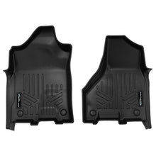 Load image into Gallery viewer, SMARTLINER Custom Fit Floor Mats 1st Row Liner Set Black Compatible With 2019-2022 Ram 2500/3500 with 1st Row Bucket or Bench Seats (SA0450)