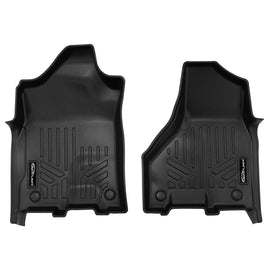 SMARTLINER Custom Fit Floor Mats 1st Row Liner Set Black Compatible With 2019-2022 Ram 2500/3500 with 1st Row Bucket or Bench Seats (SA0450)