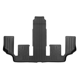 SMARTLINER Custom Fit All Weather Protection Black 3rd Row Full Coverage Liner Compatible With 2016-2023 Mazda CX-9 (SC0523)