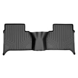 SMARTLINER Custom Fit All Weather Protection Black 2nd Row Liner Compatible With 2011-2014 Volkswagen Amarok (SB0086)