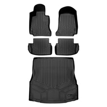 Load image into Gallery viewer, SMARTLINER All Weather Protection Custom Fit Black 2 Row Floor Mats and Cargo Liner Set Compatible With 2017-2023 Mercedes Benz C-Class (SA0165/B0713/D0713)