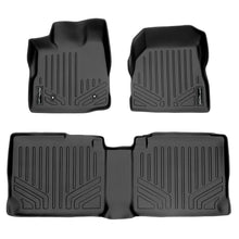 Load image into Gallery viewer, SMARTLINER Custom Fit Floor Mats 2 Row Liner Set Black Compatible With 2010-2011 Chevrolet Equinox / GMC Terrain (SA0070/B0070)