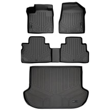 Load image into Gallery viewer, SMARTLINER Custom Fit Floor Mats and Cargo Liner Set Black Compatible With 2015-2018 Nissan Murano (SA0173/B0173/D0173)