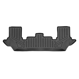 SMARTLINER All Weather Custom Fit Floor Mats 3rd Row Liner Black Compatible With 2020-2023 Ford Explorer Only Fits with 2nd Row Bench Seats (SC0502)