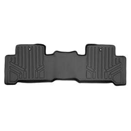 SMARTLINER Custom Fit All Weather Protection Black 2nd Row Liner Compatible With 2007-2013 Acura MDX (SB0084)