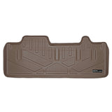 SMARTLINER Cargo Trunk Liner Floor Mat Behind 3rd Row Tan Compatible With 2011-2020 Toyota Sienna with Power Folding 3rd Row Seats (SE1229)