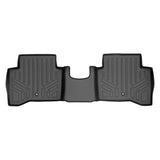 SMARTLINER Custom Fit Floor Mats 2nd Row Liner Black Compatible With 2017-2022 Kia Niro Only Fits Standard and Plug-In Model (SB0264)