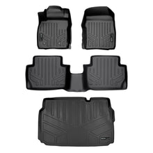 Load image into Gallery viewer, SMARTLINER Custom Fit Floor Mats 2 Rows and Cargo Liner Set Black Compatible With 2018-2021 Ford EcoSport (SA0360/B0360/D0360)