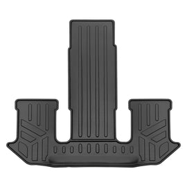 SMARTLINER Custom Fit All Weather Protection Black 3rd Row Liner Compatible With 2024 Mazda CX-90 Hybrid/ Plug-In Hybrid (SC0716)