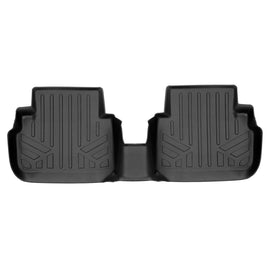 SMARTLINER Custom Fit All Weather 2nd Row Black Floor Mat Liners Compatible With 2018-2023 Subaru Impreza/ Subaru Crosstek (SB0358)