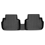 SMARTLINER Custom Fit All Weather 2nd Row Black Floor Mat Liners Compatible With 2018-2023 Subaru Impreza/ Subaru Crosstek (SB0358)