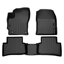 Load image into Gallery viewer, SMARTLINER Custom Fit Floor Mats 2 Row Liner Set Black Compatible with 2019-2024 Toyota Corolla Hatchback (SA0428/B0424)