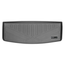 SMARTLINER Cargo Trunk Liner Floor Mat Behind 3rd Row Seat Grey Compatible With 2020-2021 Cadillac XT6 with 3rd Row Seats - No All Terrain (SE2230-R)