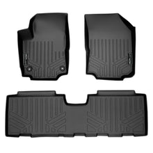 Load image into Gallery viewer, SMARTLINER Custom Fit All Weather Protection Black 2 Row Floor Liners Compatible With 2018-2024 Chevrolet Equinox (SA0310/B0310)