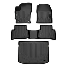 Load image into Gallery viewer, SMARTLINER Custom Fit Floor Mats 2 Rows and Cargo Liner Trunk Set Black Compatible with 2019-2024 Toyota Corolla Hatchback (SA0428/B0424/D0425)