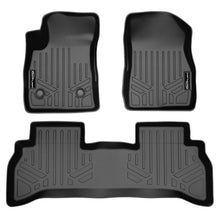 Load image into Gallery viewer, SMARTLINER All Weather Custom Fit Floor Mats 2 Row Liner Set Black Compatible With 2021-2025 Chevrolet Trailblazer (SA0511/B0520)