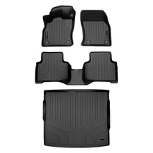 Load image into Gallery viewer, SMARTLINER Custom Fit All Weather Protection Black 2 Row Floor Liners &amp; Cargo Liner behind the 2nd Row Seats Compatible With 2019-2025 Audi Q3 (SA0493/B0493/D0493)