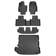 Load image into Gallery viewer, SMARTLINER Floor Mats 3 Row Liner Set &amp; Cargo Liner Behind 2nd Row Set Compatible With 2020-2022 Highlander 2nd Row Bench or Bucket Seats (SA0500/B0500/C0500/D0500)