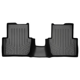 SMARTLINER Custom Fit Floor Mats 2nd Row Liner Black Compatible With 2016-2021 Mazda CX-3 (SB0269)