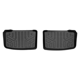 SMARTLINER Custom Fit All Weather Protection Black 2nd Row Liner Compatible With 2022-2025 Audi e-tron GT (SB0631)