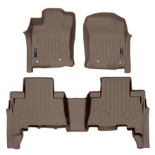 Load image into Gallery viewer, SMARTLINER Custom Fit Floor Mats 2 Row Liner Set Tan Compatible With 2013-2022 Toyota 4Runner / 2014-2022 Lexus GX460 (SA1120/B1120)