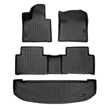 Load image into Gallery viewer, SMARTLINER Custom Fit All Weather Protection 2 Row Floor Mats &amp; Cargo Liner Behind 3rd Row Set Compatible With 2021-2023 Kia Sorento (SA0547/B0608/E0547)