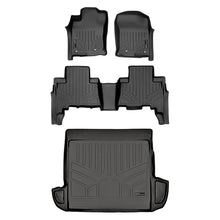 Load image into Gallery viewer, SMARTLINER Floor Mats and Cargo Liner Set Black Compatible With 2013-2022 Toyota 4Runner 5 Passenger Model without Sliding Rear Tray (SA0120/B0120/D0208)