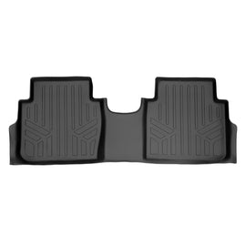SMARTLINER Custom Fit Floor Mats 2nd Row Liner Black Compatible With 2017-2022 Honda CR-V (SB0250)