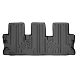 SMARTLINER Custom Fit Floor Mats 3rd Row Liner Black Compatible With 2014-2019 Toyota Highlander with 2nd Row Bench Seat (SC0152)