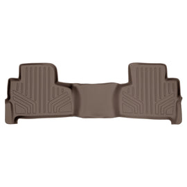 SMARTLINER Custom Fit Floor Mats 2nd Row Liner Tan Compatible With 2015-2020 Chevrolet Tahoe / GMC Yukon (SB1153)