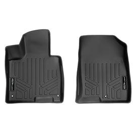 SMARTLINER All Weather Custom Fit Floor Mats 1st Row Black Liner Set Compatible With 2023-2024 Kia Sportage (SA0603)