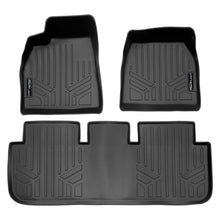Load image into Gallery viewer, SMARTLINER All Weather Protection Custom Fit Black 2 Row Floor Mat Liner Set Compatible With 2020-2023 Tesla Model S (SA0729/B0729)