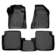 Load image into Gallery viewer, SMARTLINER Floor Mats 2 Row Liner Set Black Compatible With 2017-2021 Jeep Compass with Dual Driver Side Floor Hooks (SA0331/B0331)