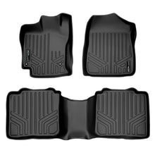 Load image into Gallery viewer, SMARTLINER Custom Fit Floor Mats 2 Row Liner Set Black Compatible With 2009-2011 Toyota Venza - All Models (SA0052/B0052)