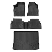 Load image into Gallery viewer, SMARTLINER All Weather Protection Custom Fit Black 2 Row Floor Mats and Cargo Liner Set Compatible With 2024-2025 Hyundai Kona Electric (SA0747/B0747/D0725)