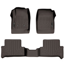 Load image into Gallery viewer, SMARTLINER Custom Fit Floor Mats 2 Row Liner Set Cocoa Compatible With 2015-2022 Chevy Colorado Extended Cab / GMC Canyon Extended Cab (SA3164/B3227)