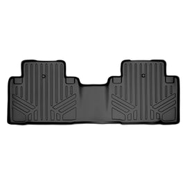 SMARTLINER Custom Fit All Weather Protection Black 2nd Row Liner Compatible With 2014-2020 Acura MDX (SB0158)