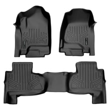 Load image into Gallery viewer, SMARTLINER Custom Floor Mats 2 Row Liner Set Black Compatible With 2015-2019 Chevrolet Suburban / GMC Yukon XL (SA0136/B0221)