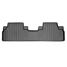 SMARTLINER Custom Fit Floor Mats 2nd Row Liner Grey Compatible With 2010-2015 Lexus RX350 / RX450h (SB2049)
