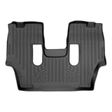 SMARTLINER Custom Fit Floor Mats 3rd Row Liner Black Compatible With 2011-2021 Dodge Durango with 2nd Row Bucket Seats (SC0233)