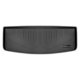 SMARTLINER Cargo Trunk Liner Floor Mat Behind 3rd Row Seat Black Compatible With 2017-2021 GMC Acadia with 3rd Row Seats - No All Terrain (SE0230)