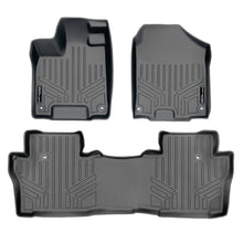 Load image into Gallery viewer, SMARTLINER Custom Fit Floor Mats 2 Row Liner Set Grey Compatible With 2016-2022 Honda Pilot (SA2200/B2200)